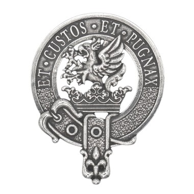 <br>Clan Marjoribanks Crest Cap Badge