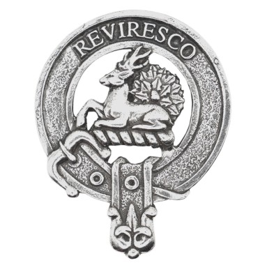 <br>Clan Maxwell Crest Cap Badge