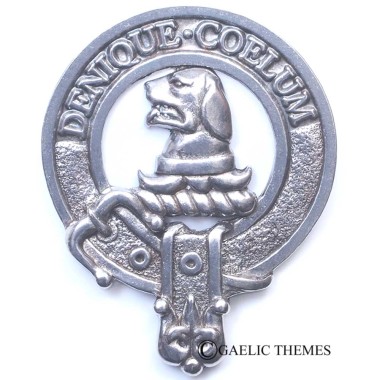 <br>Clan Melville Crest Cap Badge