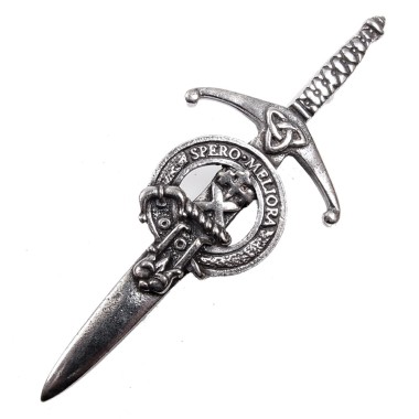 Kilt Pin <br>Clan Moffat Crest