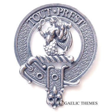 <br>Clan Murray Crest Cap Badge