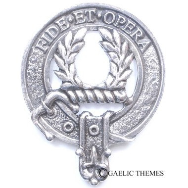 <br>Clan Macarthur Crest Cap Badge