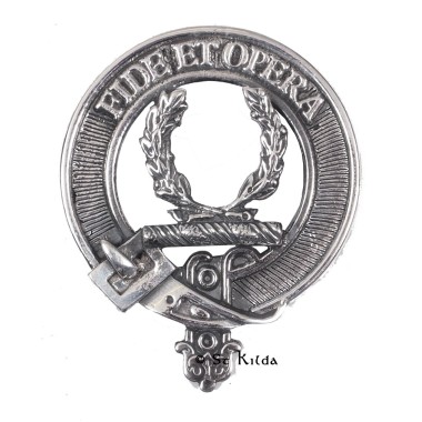 Carrick <br>Clan Macarthur Crest Cap Badge 