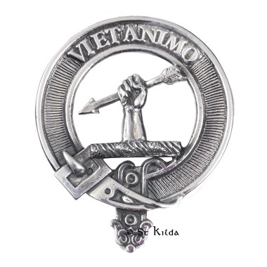 Carrick <br>Clan Mcculloch Crest Cap Badge 