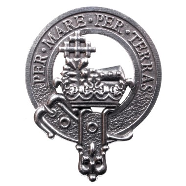 <br>Clan Macdonald Crest Cap Badge