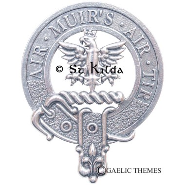 <br>Clan MacDonald of Keppoch Crest Cap Badge