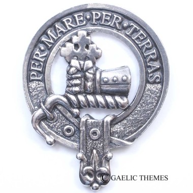 <br>Clan Macdonald of Sleat Crest Cap Badge