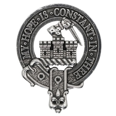 <br>Clan Macdonald of Clanranald Crest Cap Badge