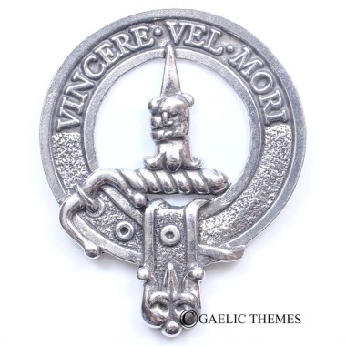 <br>Clan Macdowall Crest Cap Badge