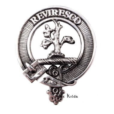 Carrick <br>Clan Macewen Crest Cap Badge 