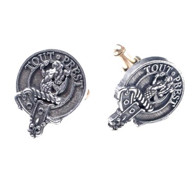<br>Clan Hannay Crest Cufflinks