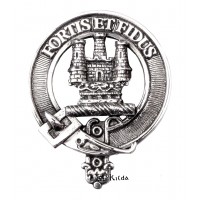 Carrick <br>Clan  Crest Cap Badge 