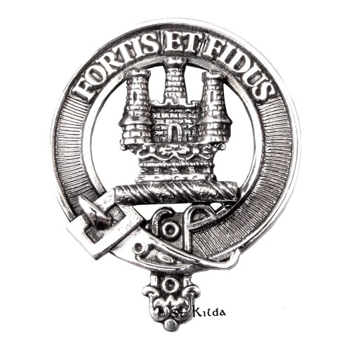 Carrick Scottish Clan Crest Cap Badge 