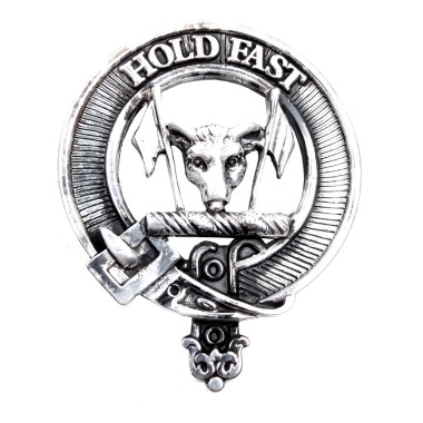 Carrick <br>Clan Macleod Crest Cap Badge 