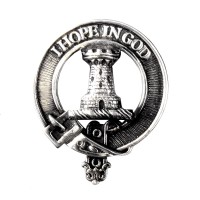 Carrick <br>Clan Macnaghten Crest Cap Badge 