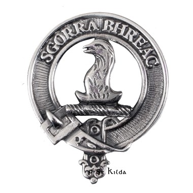 Carrick <br>Clan Macnicol Crest Cap Badge 