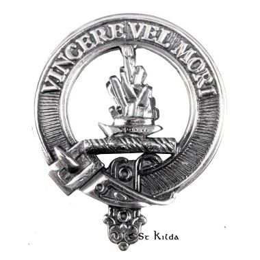 Carrick <br>Clan Macneil Crest Cap Badge 