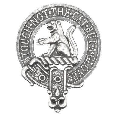<br>Clan Macpherson Crest Cap Badge