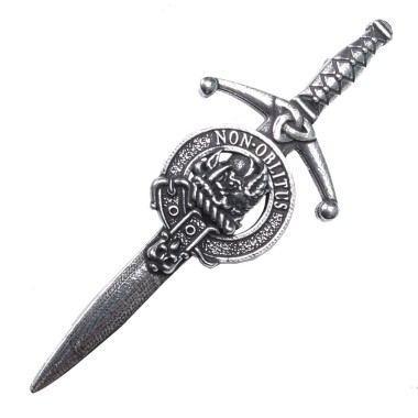 Kilt Pin <br>Clan Mactavish Crest