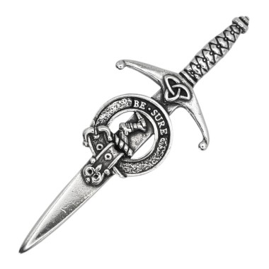 Kilt Pin <br>Clan Paisley Crest