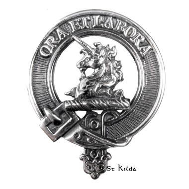 Carrick <br>Clan Ramsay Crest Cap Badge 