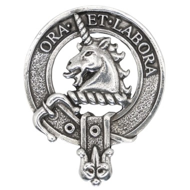 <br>Clan Ramsay Crest Cap Badge