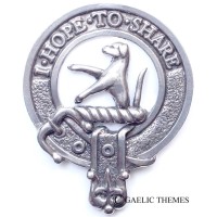 <br>Clan Riddell Crest Cap Badge
