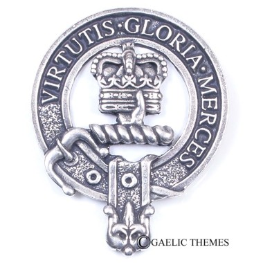 <br>Clan Robertson Crest Cap Badge