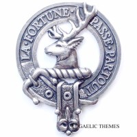 <br>Clan Rollo Crest Cap Badge