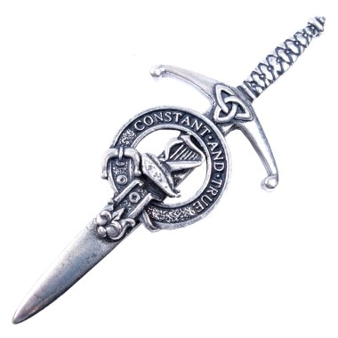Kilt Pin <br>Clan Rose Crest