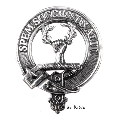 Carrick <br>Clan Ross Crest Cap Badge 