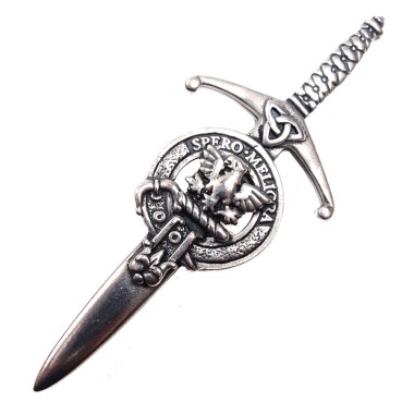 Kilt Pin <br>Clan Sandilands Crest