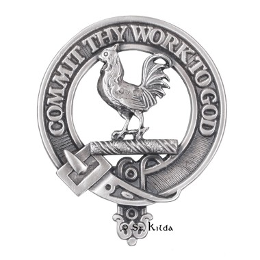 Carrick <br>Clan Sinclair Crest Cap Badge 