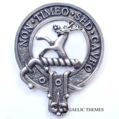 <br>Clan Strachan Crest Cap Badge