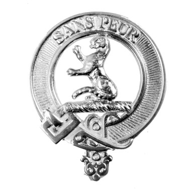 Carrick <br>Clan Sutherland Crest Cap Badge 