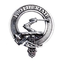 Carrick <br>Clan Wallace Crest Cap Badge 