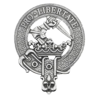 <br>Clan Wallace Crest Cap Badge