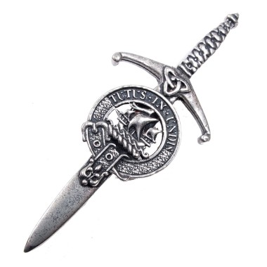 Kilt Pin <br>Clan Wood Crest