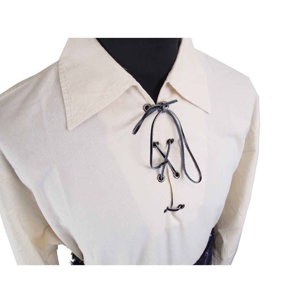 Cream Ghillie Shirt - Medium