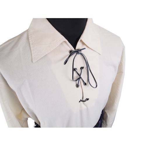 Cream Ghillie Shirt - Medium