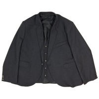 50 Charcoal Arrochar Tweed Kilt Jacket and Waistcoat