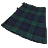 Child's Black Watch Kilt - Waist: 28", Length: 17.5"