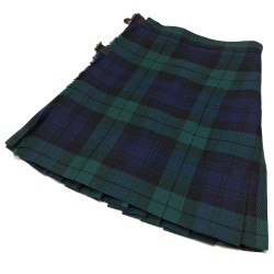 Child's Black Watch Kilt - Waist: 28", Length: 17.5"