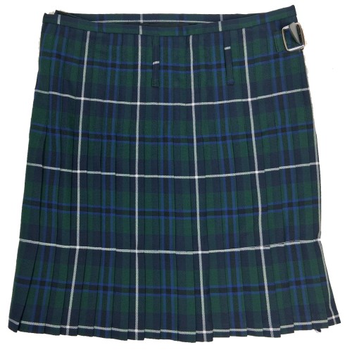 Casual 10oz Kilt: 36.5/21.5 Douglas Modern Tartan Casual Kilt - Polyviscose Top Stitch