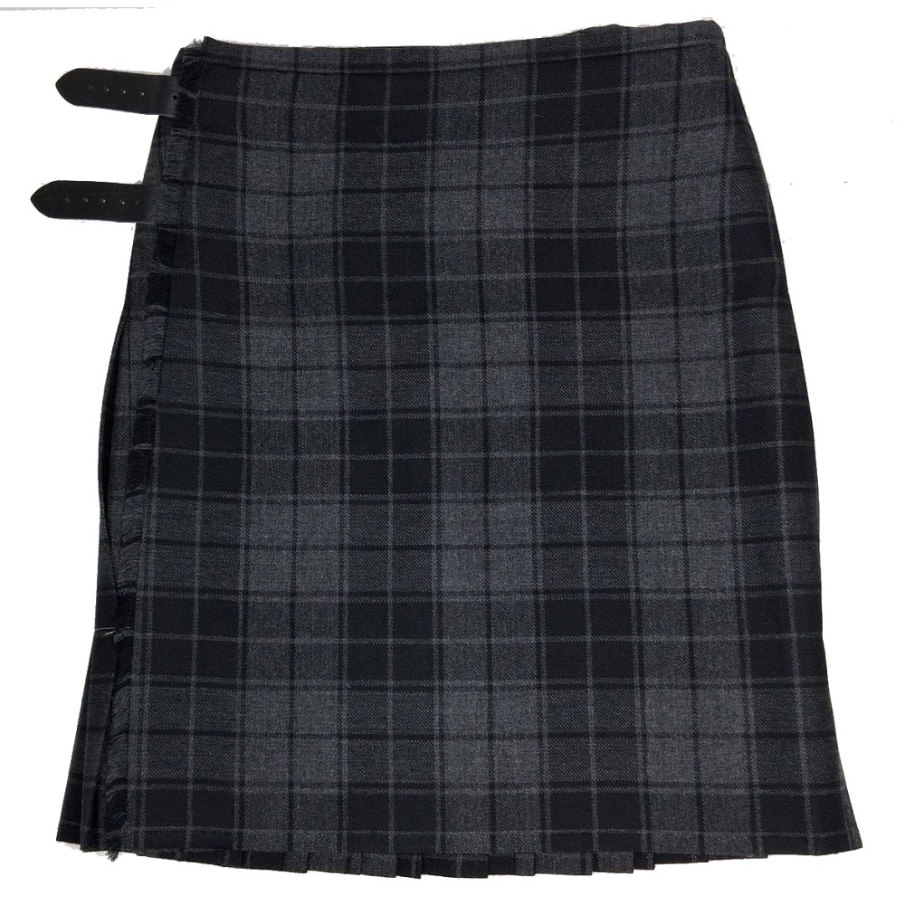 Casual 16oz Kilt: 37/25 Grey Highlander