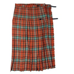Morrison Red Ancient Kilted Skirt - W:34 H:41 L:34 Morrison Red Ancient Kilted Skirt - W:34 H:41 L:34