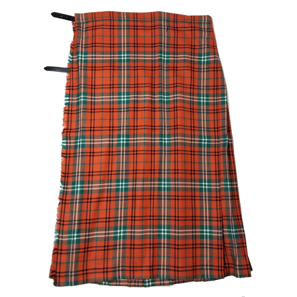Morrison Red Ancient Kilted Skirt - W:34 H:41 L:34 Morrison Red Ancient Kilted Skirt - W:34 H:41 L:34