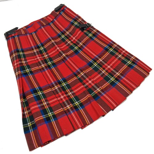 Royal Stewart Kilted Skirt - W:24 L:18