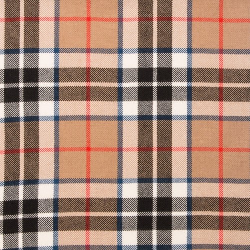 Kilted Tartan Skirt - Thompson Camel