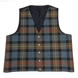 44" Smith Weathered Tartan Waistcoat
